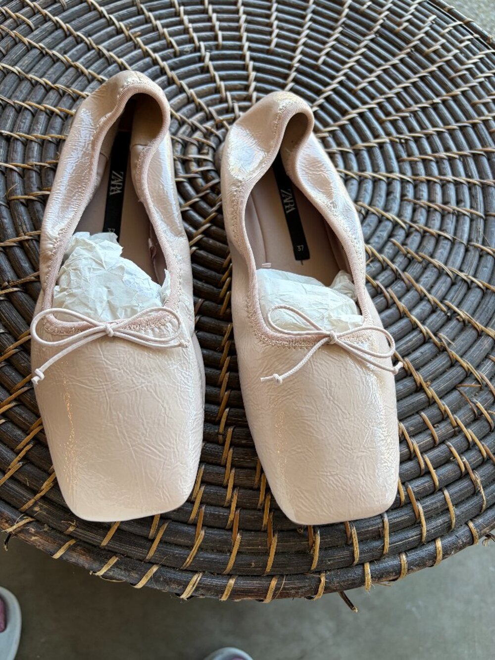Pink Ballet Flats-Brand New Zara